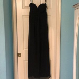 Black formal dress